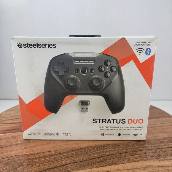 SteelSeries Stratus Duo Bluetooth Gaming Controller Windows Android GC-00005 - Picture 1 of 3
